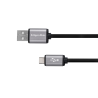 Kruger&Matz Basic Kabel USB - USB typu C 1m, czarny