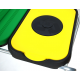 ARTEX EkoMatik3 stojak na worki 3x120, żółty, zielony, niebieski