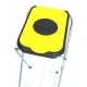 ARTEX EKO-Life 1 - stojak, stelaż na worki 120l z odchylaną klapką w wieku i półką żółty