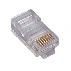 10 szt. wtyczek RJ45 8P8C na drut telefon