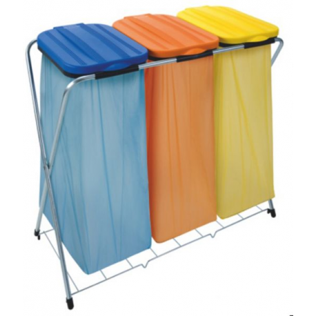 ARTEX SACK FIX 3 stojak na worki 3x120 z półką npz