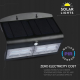 Projektor Solarny 6.8W LED biało-czarny V-TAC VT-767-7 4000K 800lm