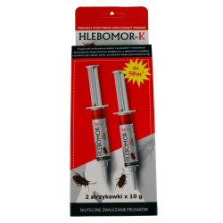 HLEBOMOR-K preparat zwalczający karaluchy w żelu 2x 10g