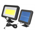 Lampa LTC COB, 10W, panel solarny, czujnik ruchu i zmierzchu, akumulator 1800mAh