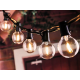Żarówki LED do Girlandy świetlnej solarnej op. 6szt. E12 G40, 0.5 W, 3 V, 30 lm