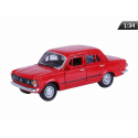 Model 1:34, PRL FIAT 125p, czerwony