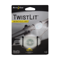Nite Ize Lampka rowerowa LED TwistLit przednia biała