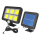 Lampa LTC 6xCOB, 10W, panel solarny, czujnik ruchu i zmierzchu, akumulator 1800mAh