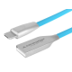 Kabel 120 cm USB & Lightning, niebieski