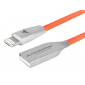 Kabel 120 cm USB & Lightning, pomarańczowy