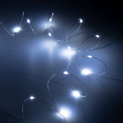 Lampki świąteczne choinkowe Rebel 20mini LED- zimne białe