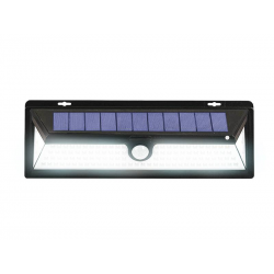 Lampa ścienna solarna LTC, ABS+PC, 5.5W, 118 LED, czujnik ruchu, wodoodporny