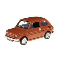 Model 1:43, FIAT 126P, Kolekcja PRL, brązowy