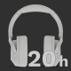 Bezprzewodowe słuchawki nauszne Kruger&Matz F2 , kolor szary