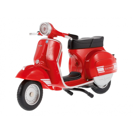 Model 1:18 1976 Vespa 200 Rally,czerwony