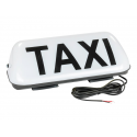 Lampa biała TAXI LED 12V, kogut na magnes