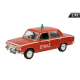 MODEL 1:43, POLSKI FIAT 125P STRAŻ POŻARNA, CZERWONY