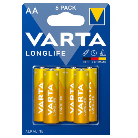 Bateria alkaliczna VARTA LR06 LONGLIFE 6szt.