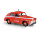 Model 1:43 Warszawa M-20 Straż, czerwony PRL