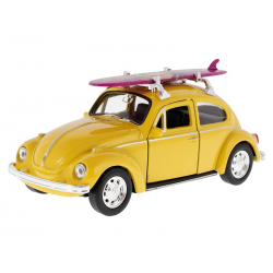 MODEL 1:34, VW BEETLE, SURFING, żółty