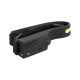 Latarka czołowa akumulatorowa 3W COB+3W Led opaska