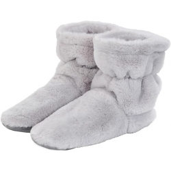 Fashy pluszowe kapcie z żelowymi kulkami do ogrzania lub chłodzenia stóp