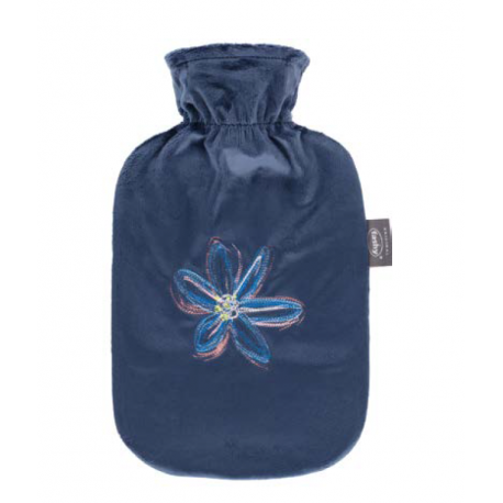 Fashy Termofor w osłonie pluszowej Kwiat 2l TUV