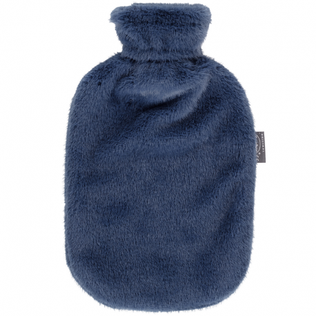 Fashy Termofor w osłonie pluszowej granat 2l TUV