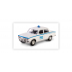 Model 1:34, PRL Fiat 125p MILICJA, biały