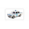 Model 1:34, PRL Fiat 125p MILICJA, biały