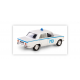 Model 1:34, PRL Fiat 125p MILICJA, biały