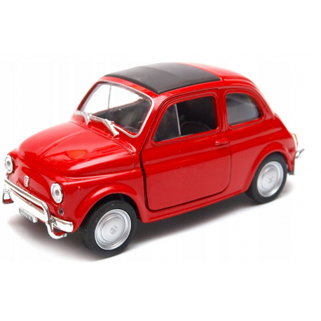 Model Fiat 500 Nuova 1:34 czerwony