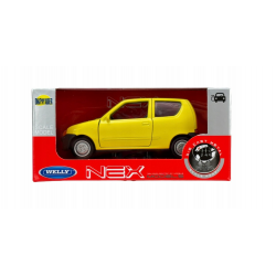 Model Fiat Seicento 1:39 żółte