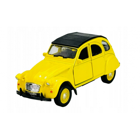 WELLY OLD TIMER CITROEN 2CV ŻÓŁTY 1:34 NOWY