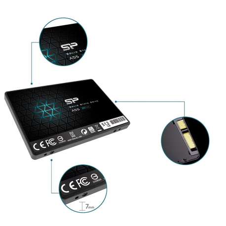 Dysk SSD Silicon Power Ace A55 512GB 2,5" SATA III 560/530 MB/s