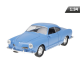 Model 1:34, VW Karmann Ghia Coupe, niebieski