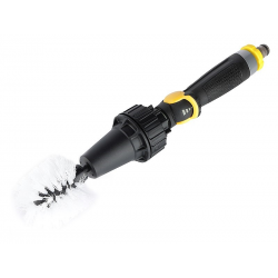 Szczotka obrotowa napędzana strumieniem wody, 2 głowice