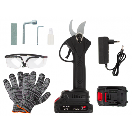 Sekator ogrodowy akumulatorowy BLOW 21V