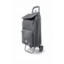 Wózek zakupowy szary 45l z przegrodą termiczną CADDY