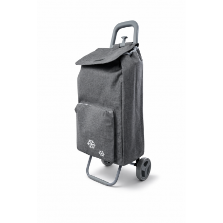 Wózek zakupowy szary 45l z przegrodą termiczną CADDY