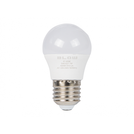 Żarówka lampa LED E27 G45 ECO 7W biała neutralna