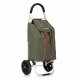 Wózek zakupowy zielony DAKAR duże koła 21cm