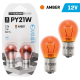 Żarówki VISION PY21W 12V 21W BAU15s, amber, blister 2 szt. (58827)