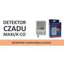 Detektor gazu MAXI /K-CO tlenek węgla, czad zasilanie 230V, produkt 100% polski